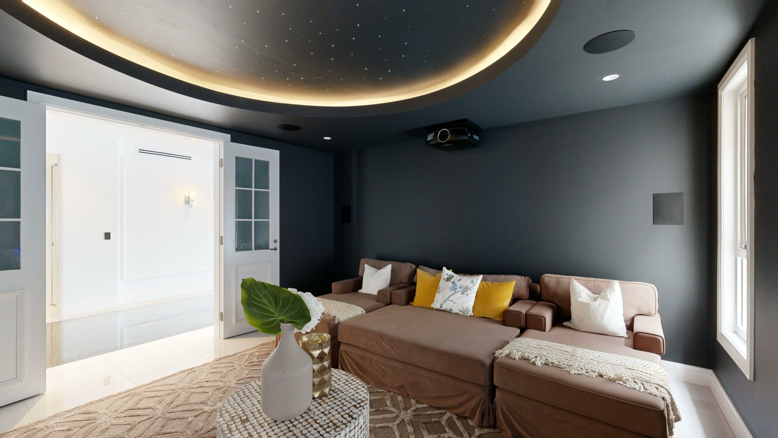 home theatre room