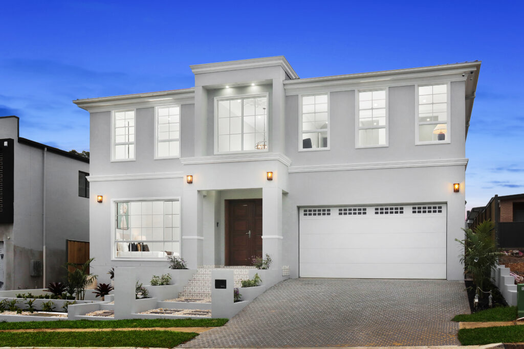 Front of Deepwater Circuit, North Kellyville
